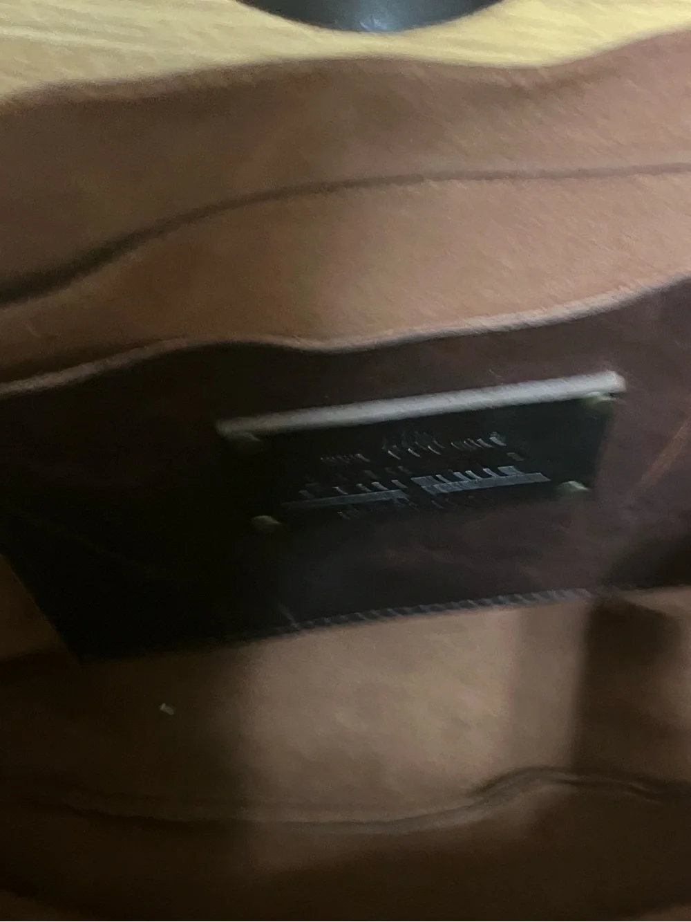 Portland Leather Tote Bag with Front Pocket